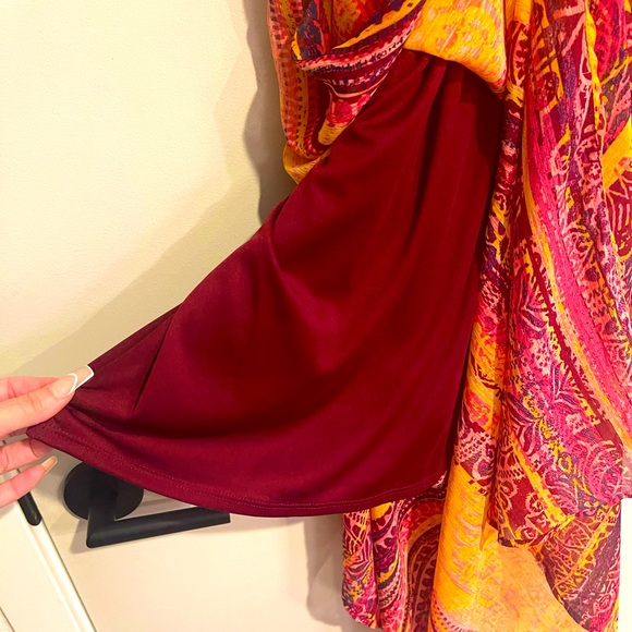 Xhilaration Tribal Maxi Dress Size M - Picture 4 of 11